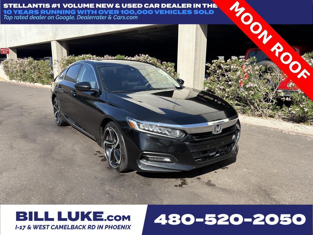 used 2020 Honda Accord car, priced at $18,373