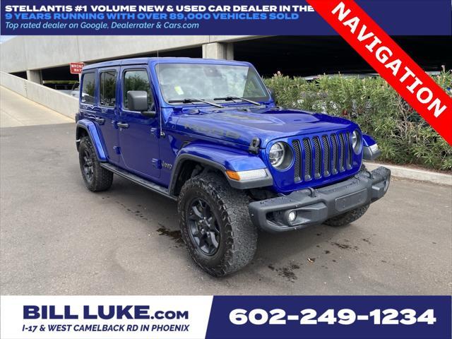 used 2019 Jeep Wrangler Unlimited car, priced at $38,973