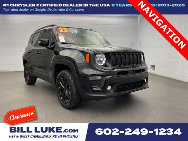 used 2023 Jeep Renegade car, priced at $20,573