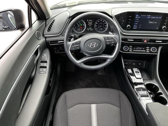 used 2022 Hyundai Sonata Hybrid car, priced at $18,675