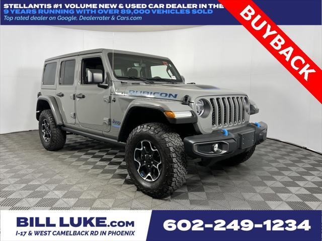 used 2022 Jeep Wrangler Unlimited car, priced at $38,575