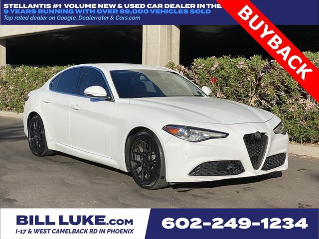 used 2018 Alfa Romeo Giulia car, priced at $16,575