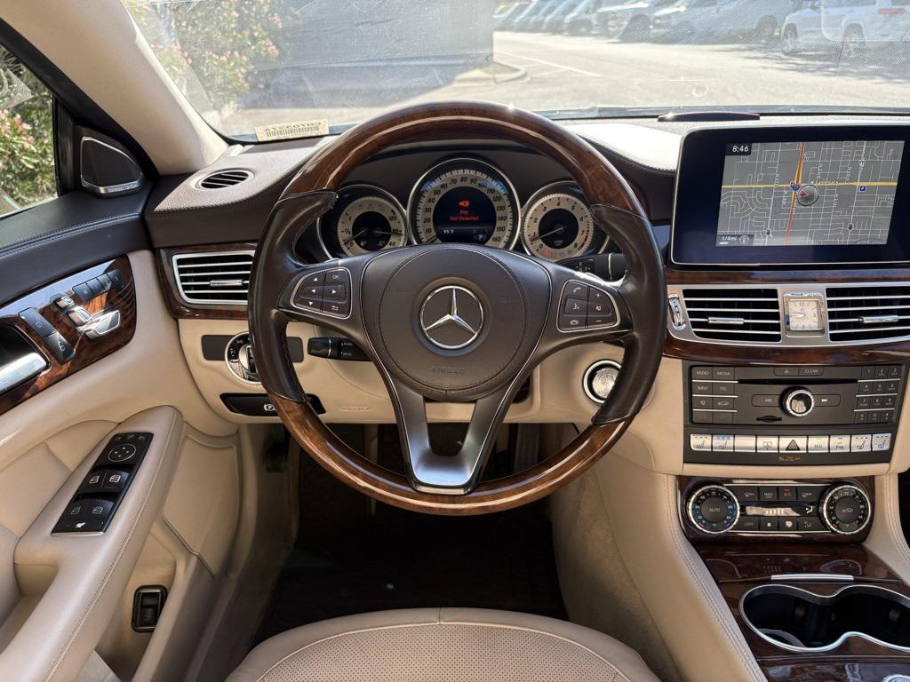 used 2015 Mercedes-Benz CLS-Class car, priced at $15,973