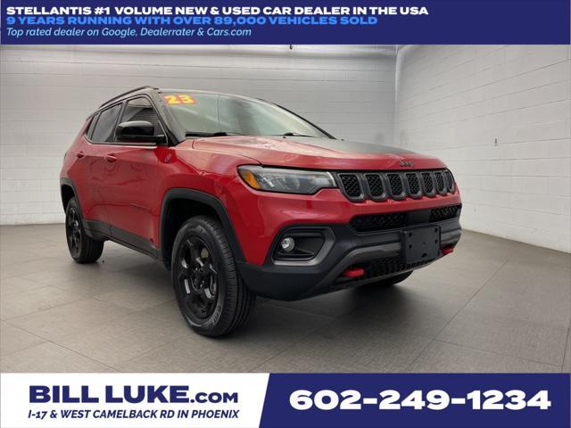 used 2023 Jeep Compass car, priced at $19,975