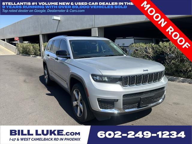 used 2021 Jeep Grand Cherokee L car, priced at $31,573