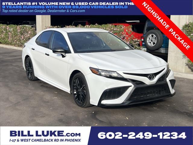 used 2021 Toyota Camry car, priced at $23,573