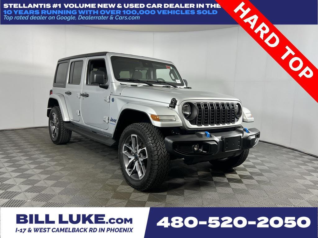 used 2024 Jeep Wrangler 4xe car, priced at $30,573