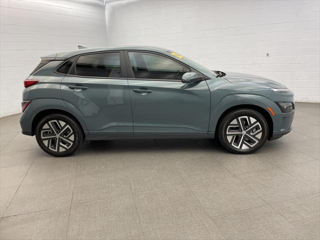 used 2022 Hyundai Kona EV car, priced at $20,275