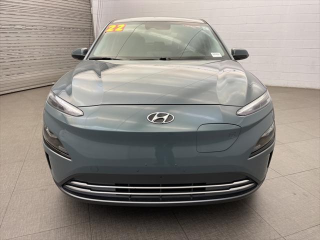 used 2022 Hyundai Kona EV car, priced at $20,275