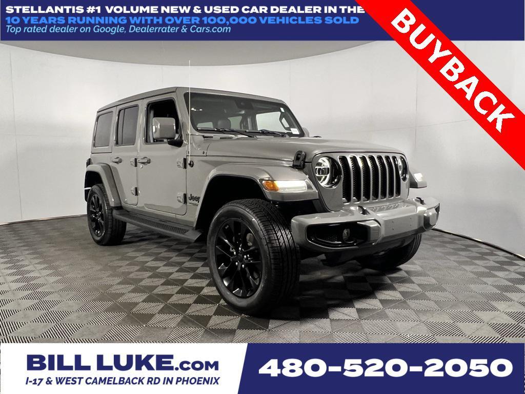 used 2022 Jeep Wrangler Unlimited car, priced at $30,975