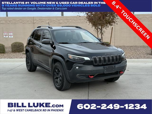 used 2019 Jeep Cherokee car, priced at $17,973