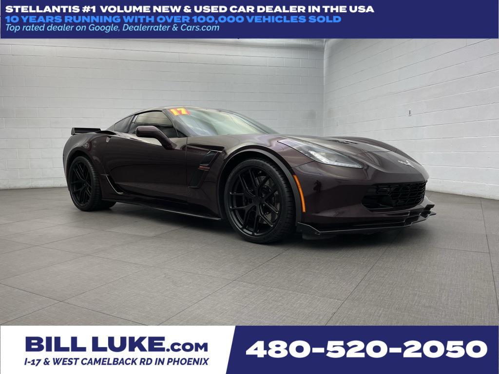 used 2017 Chevrolet Corvette car, priced at $48,973