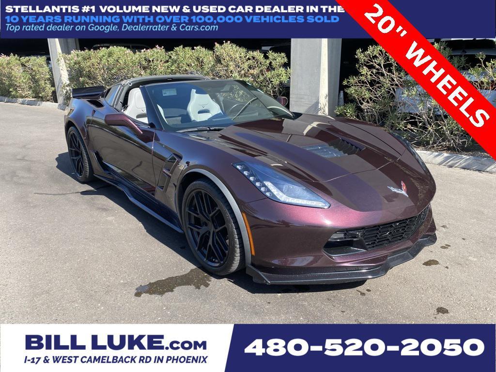 used 2017 Chevrolet Corvette car, priced at $50,573