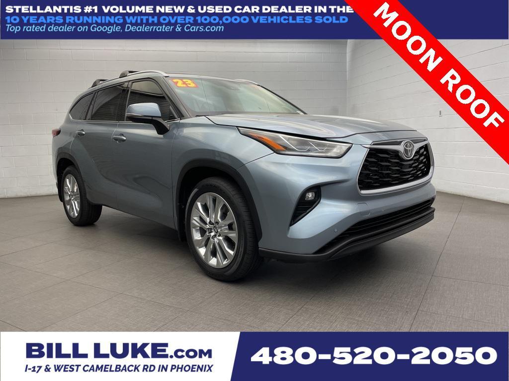 used 2023 Toyota Highlander car, priced at $36,773