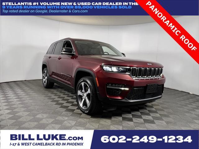 used 2023 Jeep Grand Cherokee 4xe car, priced at $36,973