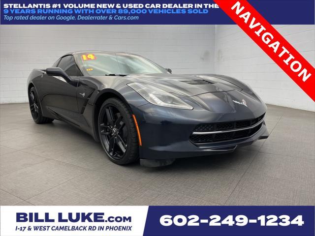 used 2014 Chevrolet Corvette Stingray car, priced at $37,973