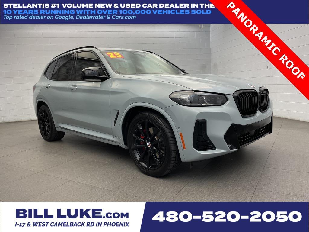 used 2023 BMW X3 car, priced at $48,973