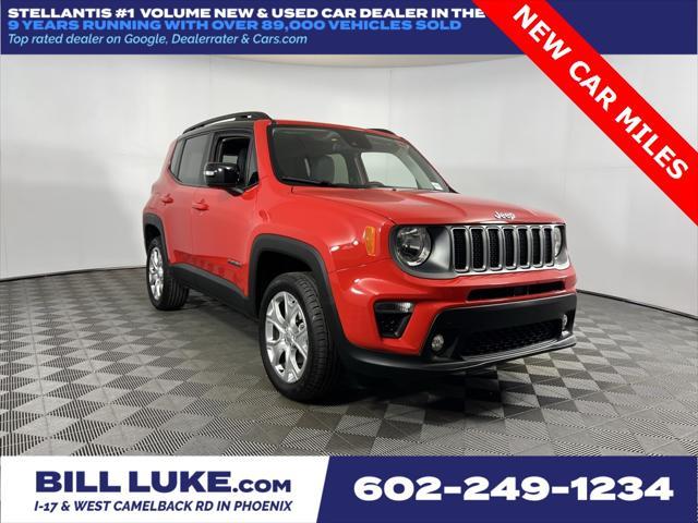 used 2023 Jeep Renegade car, priced at $25,573