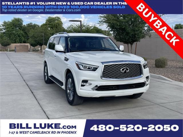 used 2023 INFINITI QX80 car, priced at $39,575