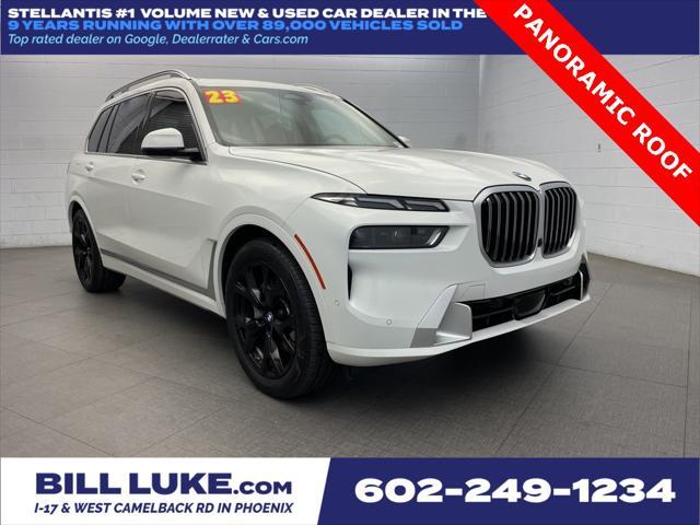 used 2023 BMW X7 car, priced at $65,573