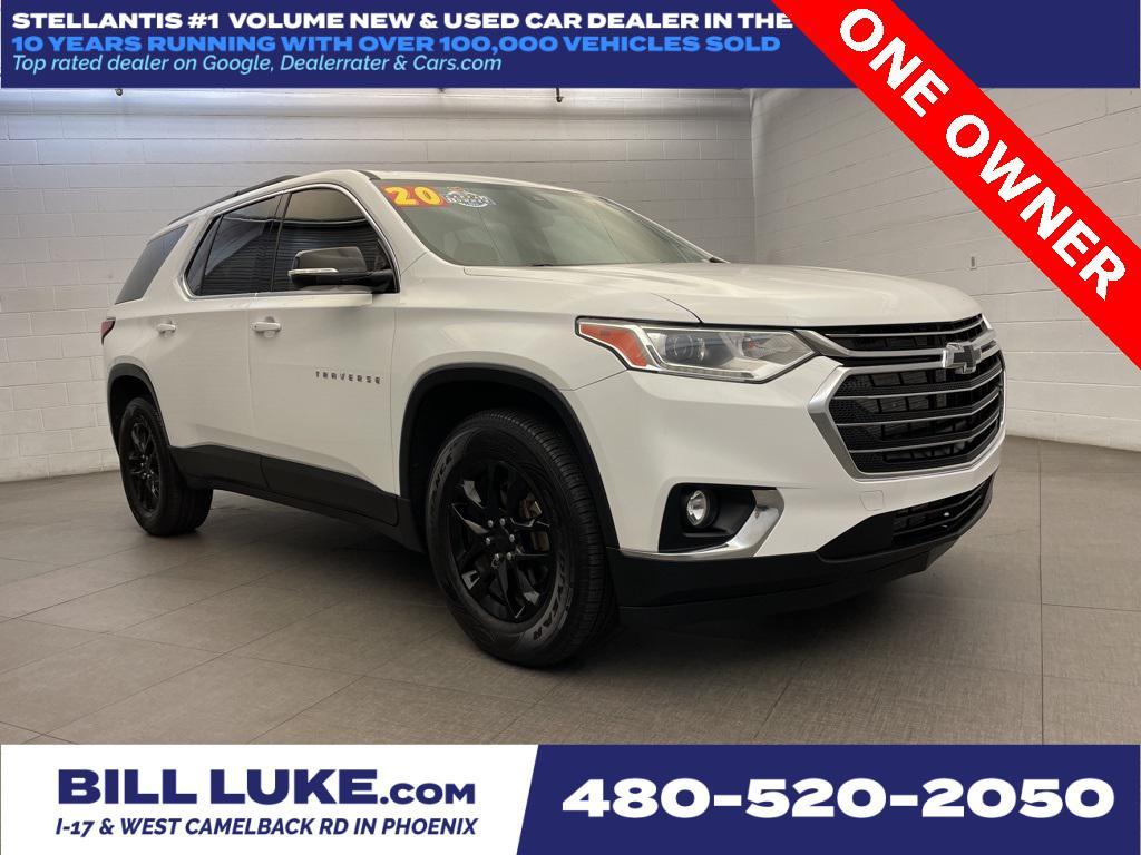 used 2020 Chevrolet Traverse car, priced at $17,273