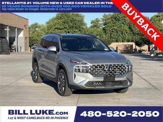 used 2022 Hyundai Santa Fe car, priced at $25,975