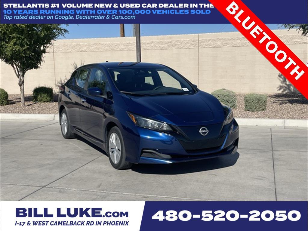 used 2023 Nissan Leaf car, priced at $14,573