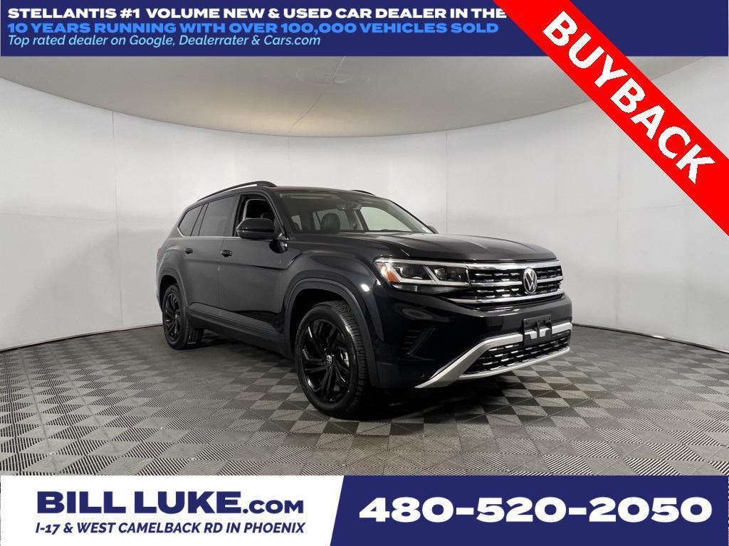 used 2022 Volkswagen Atlas car, priced at $25,975