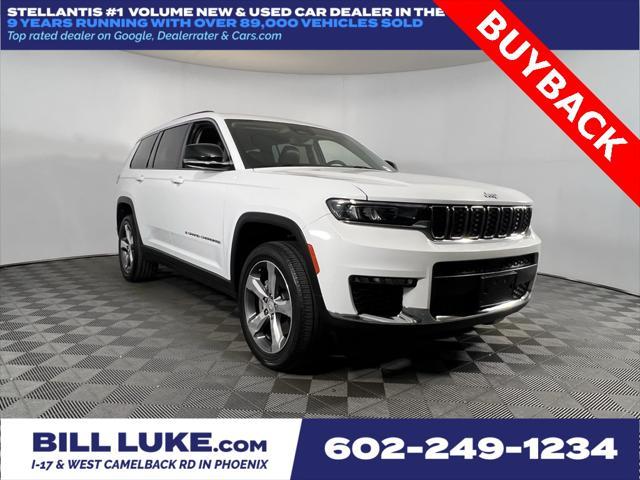 used 2021 Jeep Grand Cherokee L car, priced at $26,275