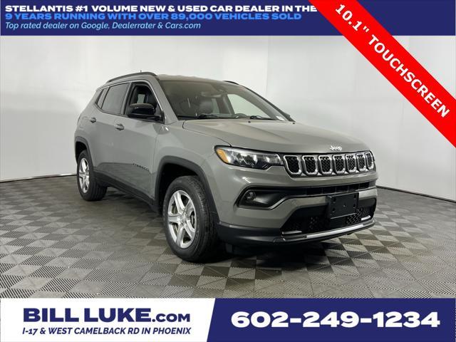 used 2023 Jeep Compass car, priced at $20,773