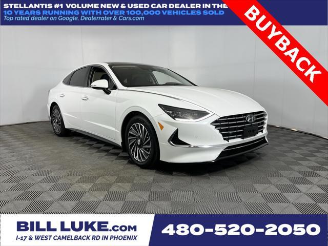 used 2023 Hyundai Sonata Hybrid car, priced at $24,575