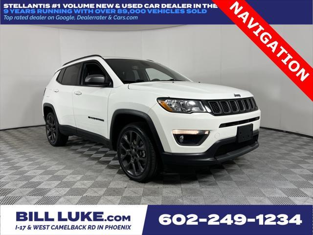 used 2021 Jeep Compass car, priced at $20,973