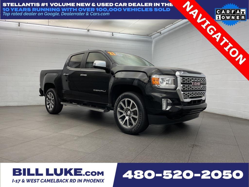used 2021 GMC Canyon car, priced at $34,573
