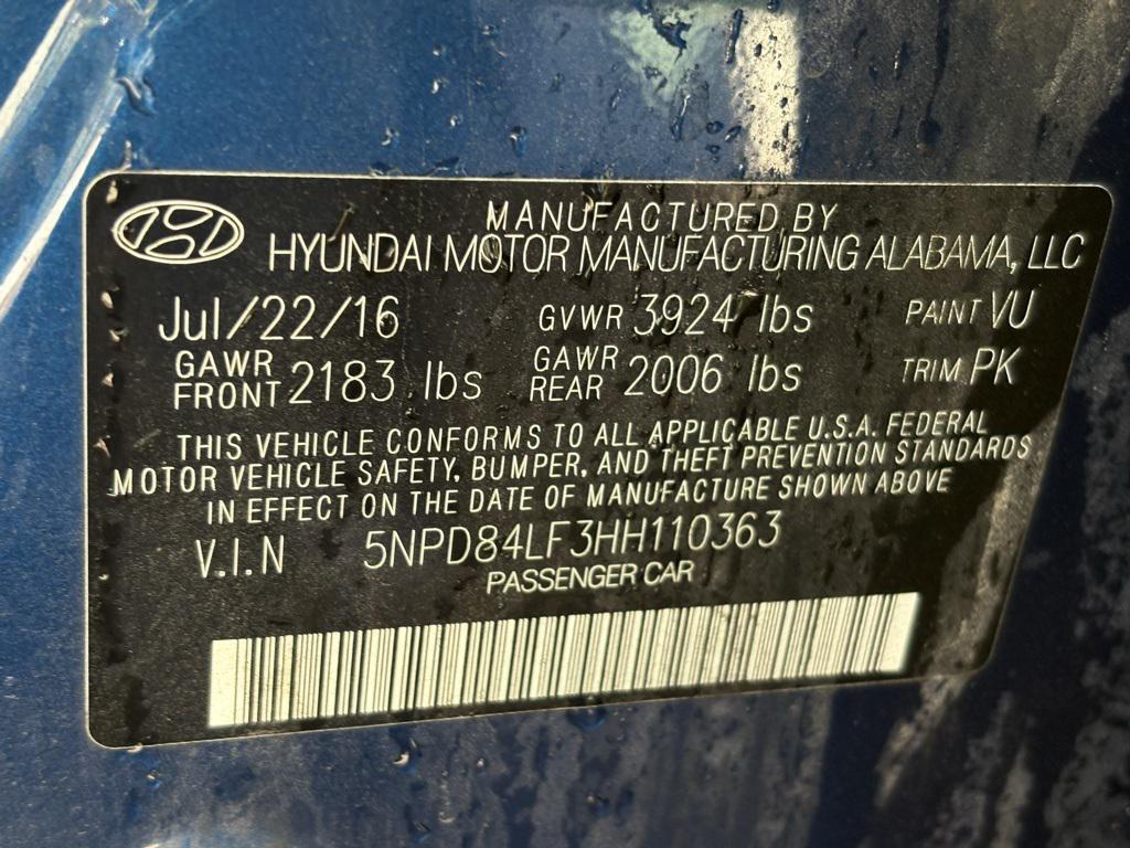 used 2017 Hyundai Elantra car, priced at $10,673