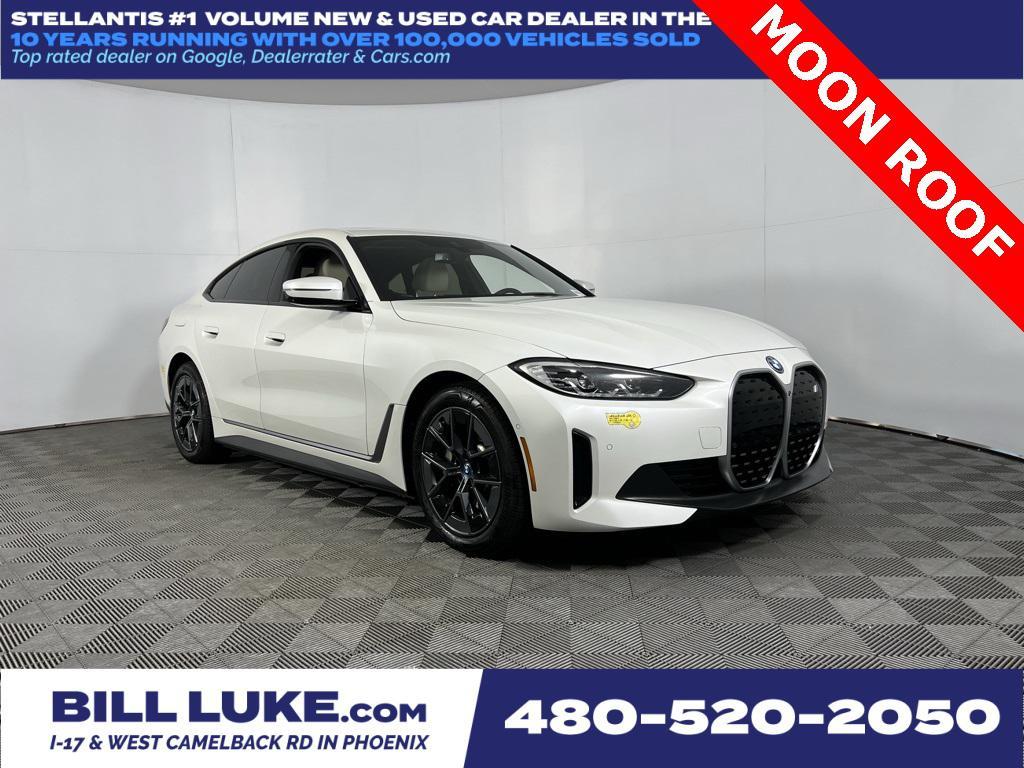 used 2022 BMW i4 Gran Coupe car, priced at $31,573