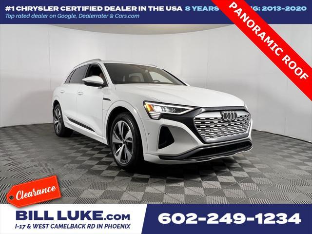 used 2024 Audi Q8 e-tron car, priced at $40,473