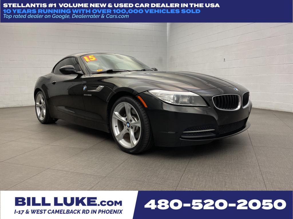 used 2015 BMW Z4 car, priced at $18,573