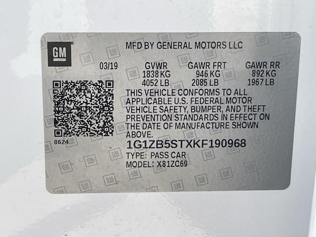 used 2019 Chevrolet Malibu car, priced at $13,973