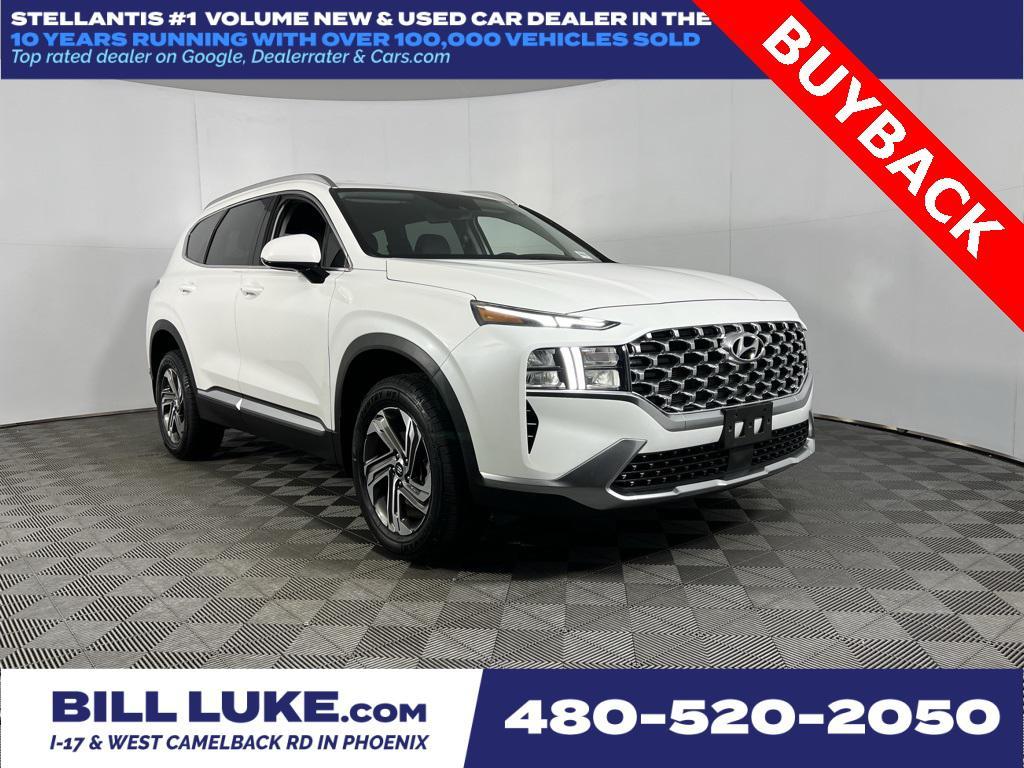 used 2022 Hyundai Santa Fe car, priced at $19,475