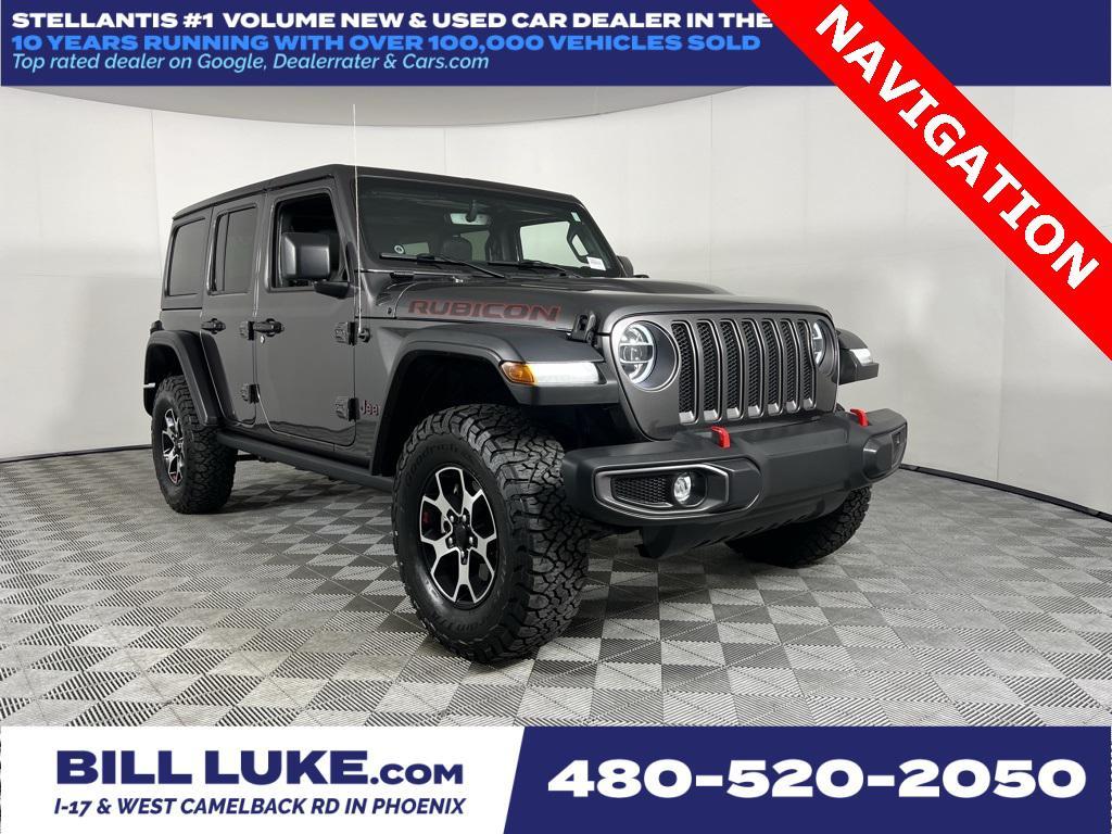 used 2021 Jeep Wrangler Unlimited car, priced at $40,973
