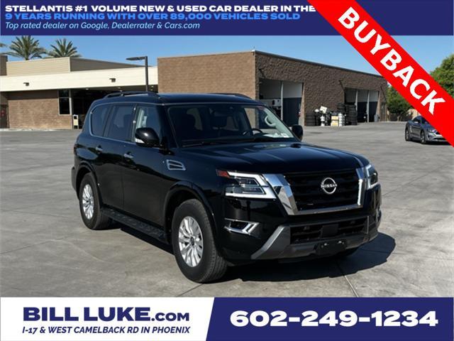 used 2021 Nissan Armada car, priced at $29,975