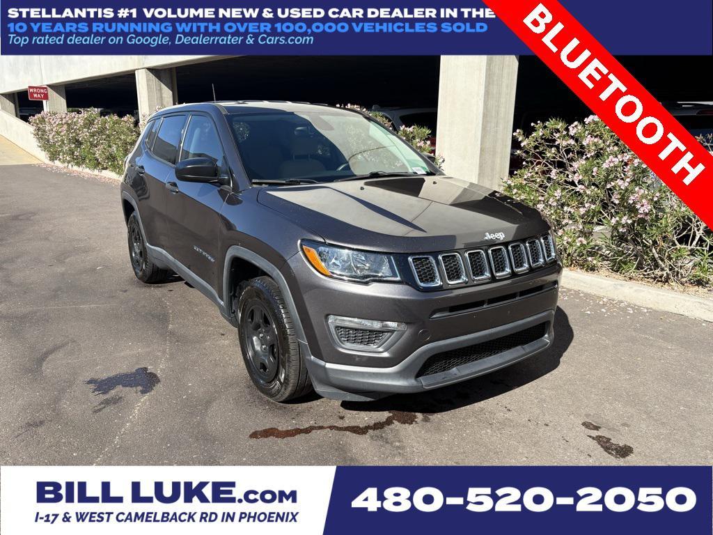 used 2018 Jeep Compass car, priced at $12,573