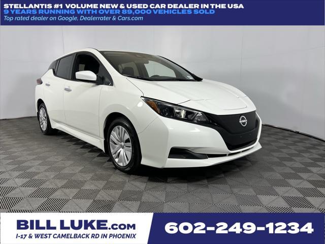 used 2023 Nissan Leaf car, priced at $14,873