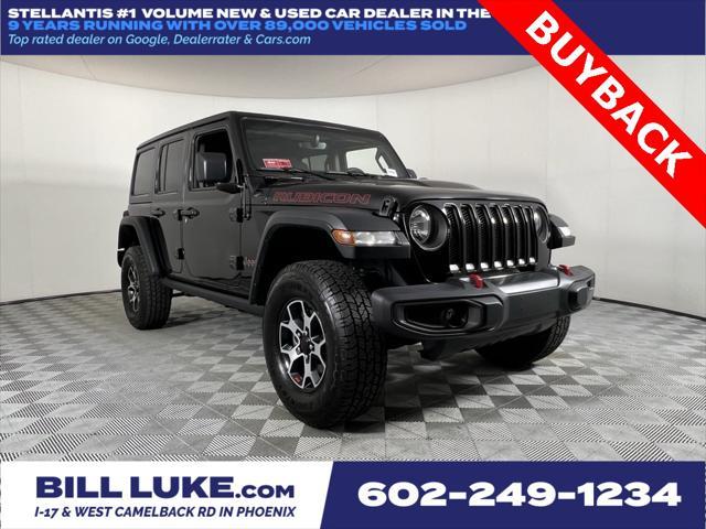 used 2022 Jeep Wrangler Unlimited car, priced at $40,375