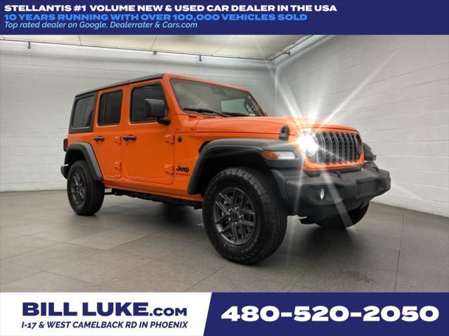 new 2025 Jeep Wrangler car, priced at $43,573