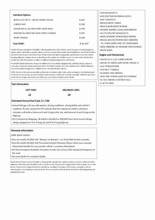 used 2023 Mazda CX-30 car, priced at $25,275