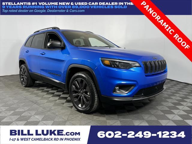 used 2021 Jeep Cherokee car, priced at $22,373