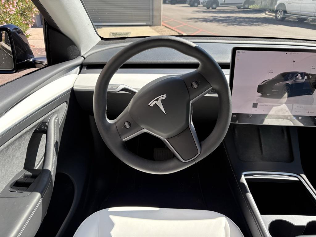 used 2025 Tesla Model Y car, priced at $39,573