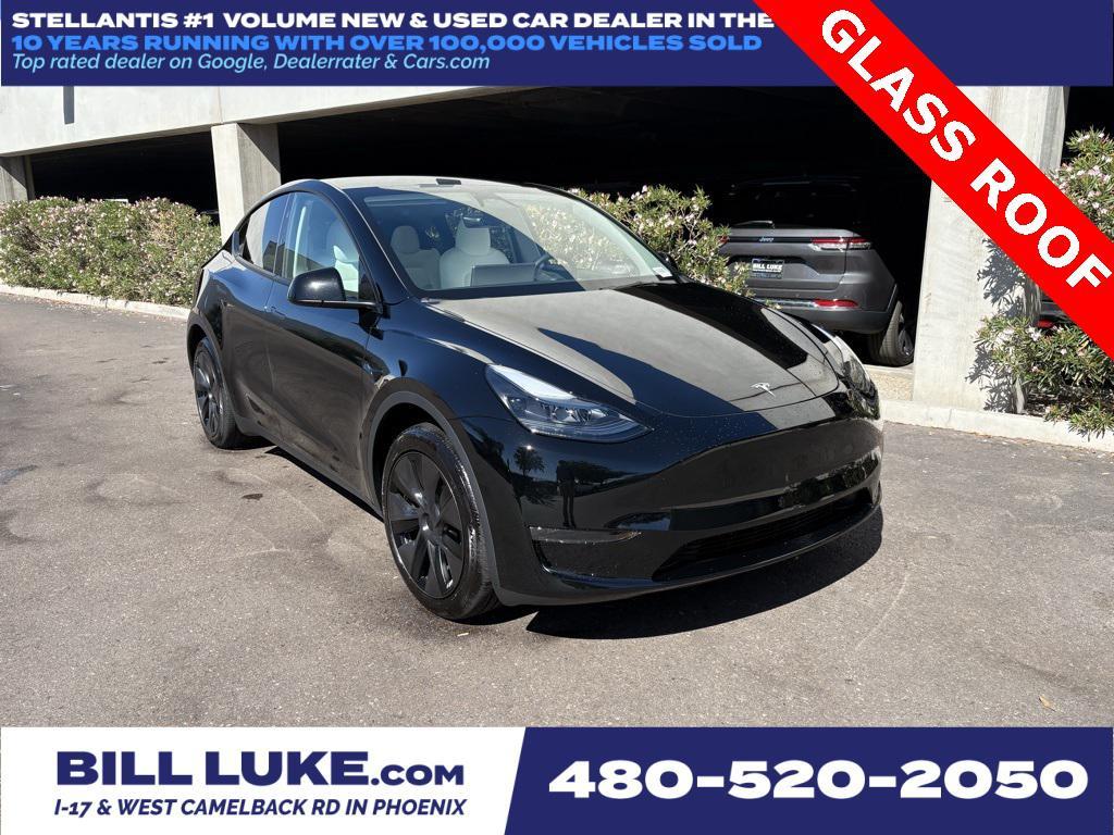 used 2025 Tesla Model Y car, priced at $39,573