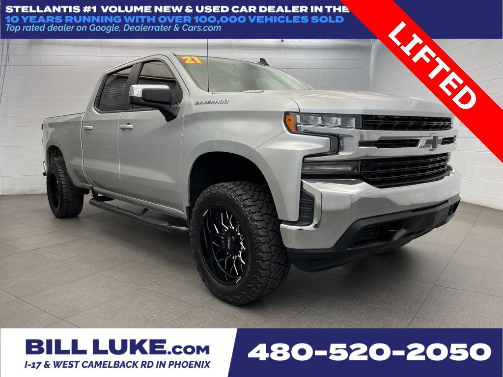 used 2021 Chevrolet Silverado 1500 car, priced at $31,973